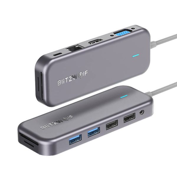 Adapter 11 az 1-ben Blitzwolf BW-TH8 USB-C Hub